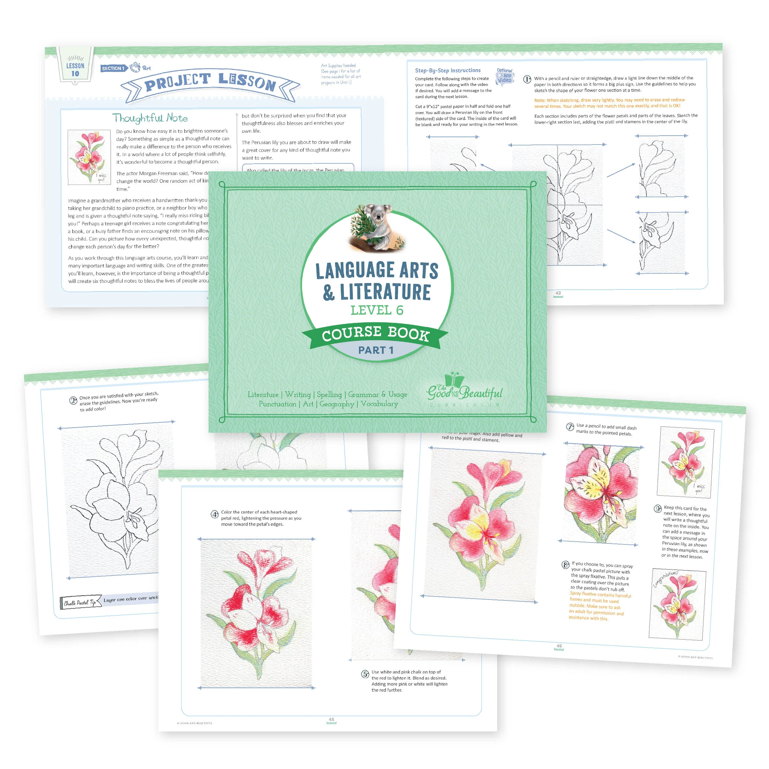 Course Book Part 1: Level 6 Language Arts - Image 3
