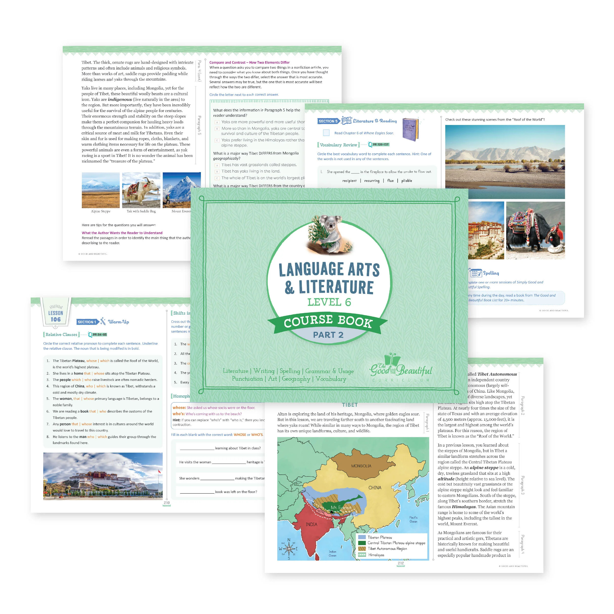 Course Book Part 2: Level 6 Language Arts - Image 3